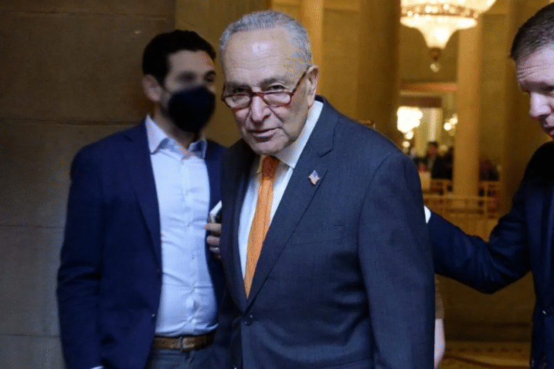 Senate Cracks Up as Schumer Concedes Voters Pin Shutdown on Democrats