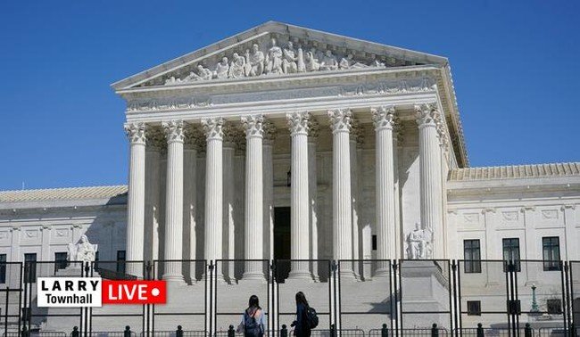 Trump Stares Down Liberal Justices As Ketanji Brown Jackson