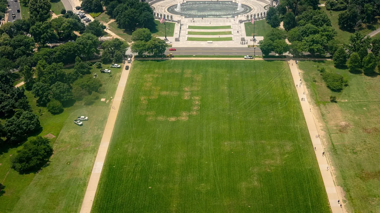 'Deranged message' on National Mall sparks police probe