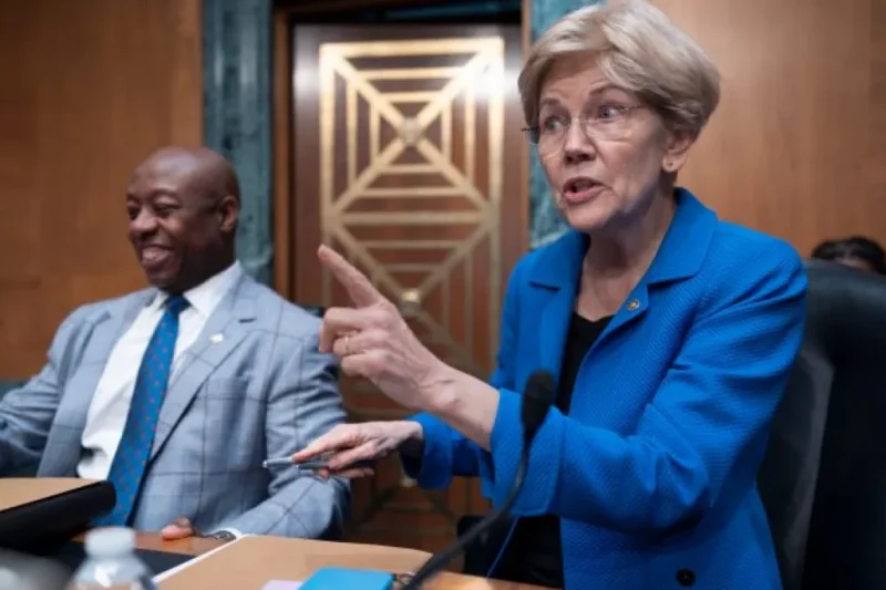 Elizabeth Warren says Republicans ‘bow down’ to Trump