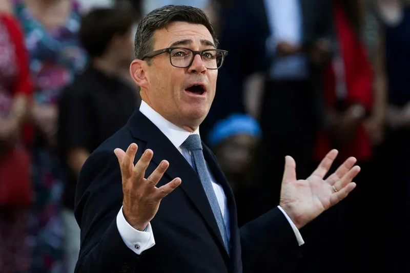 America First Fight Builds Around UK PM Burnham
