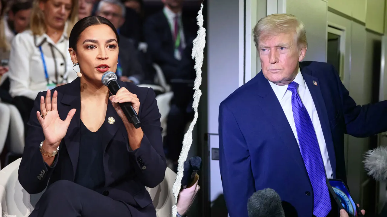 AOC lashes out at Trump for 'betrayal' of voters