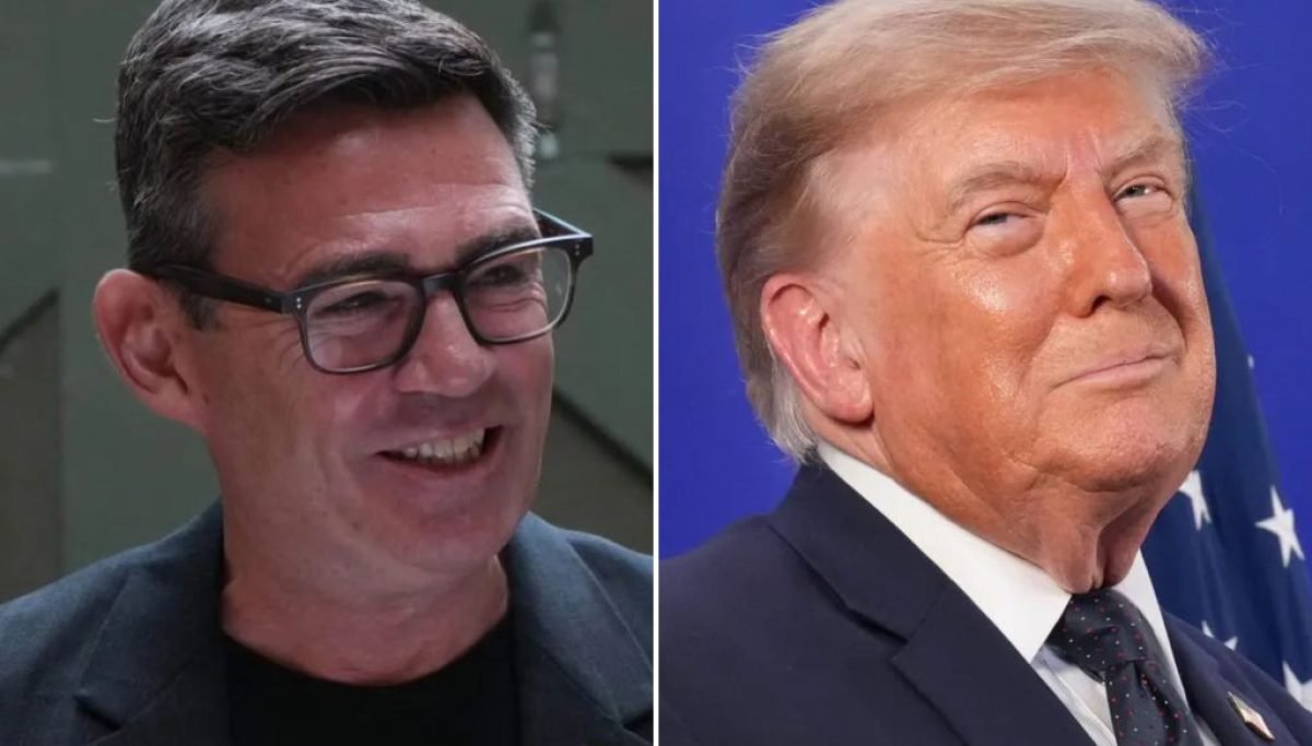 Burnham invites Trump to Manchester in first call