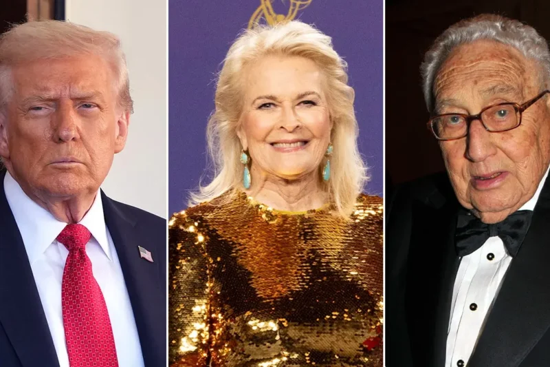Candice Bergen dishes on dates with Trump and Henry Kissinger