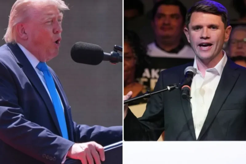 Trump says Talarico can’t be elected because ‘he’s a vegan’