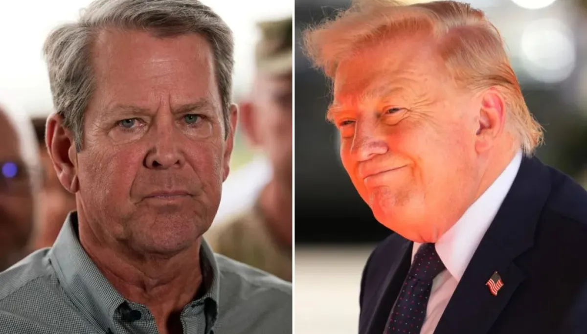 Trump and Kemp split in Georgia GOP runoff battles