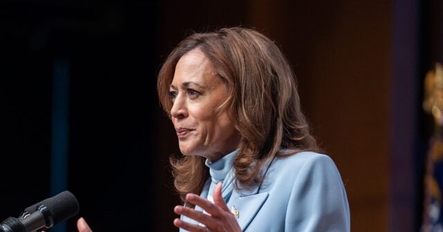 Kamala Harris Before Trump Address