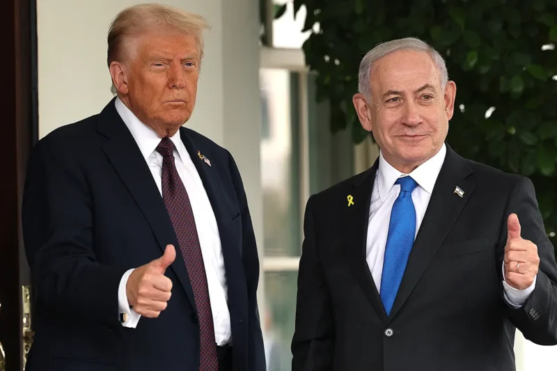 America First Fight Builds Around Netanyahu