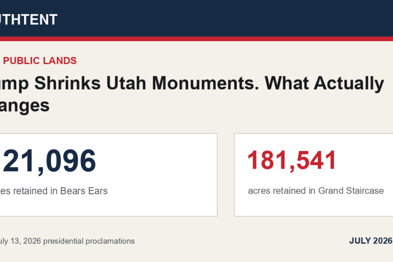Trump Shrinks Utah Monuments. What Actually Changes